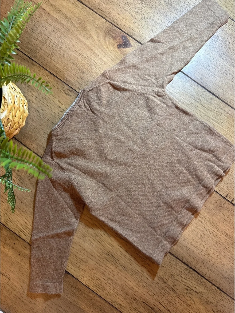 Zara Knitwear Boys V-Neck Sweater Bundle Blue & Brown 12–18 Months (82 cm)